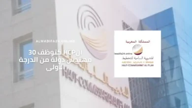 HCP كتوظف ثلاتين 30 مهندس سلم 11